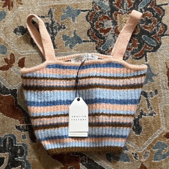 English Factory Tops - English Factory Multicolor Striped Knit Top